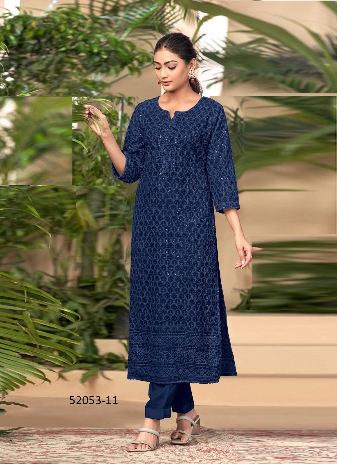 KIARA - CATALOG # 52053 (SET OF 4 SIZE-SETS [READYMADE KURTIS])