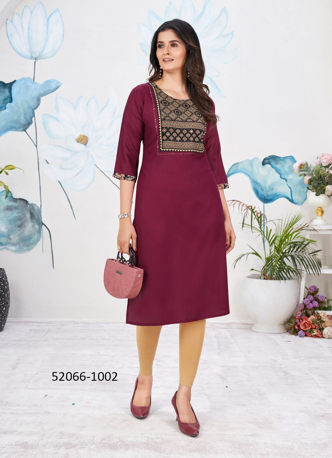 CADBURY - CATALOG # 52066 (SET OF 8 READYMADE KURTIS)