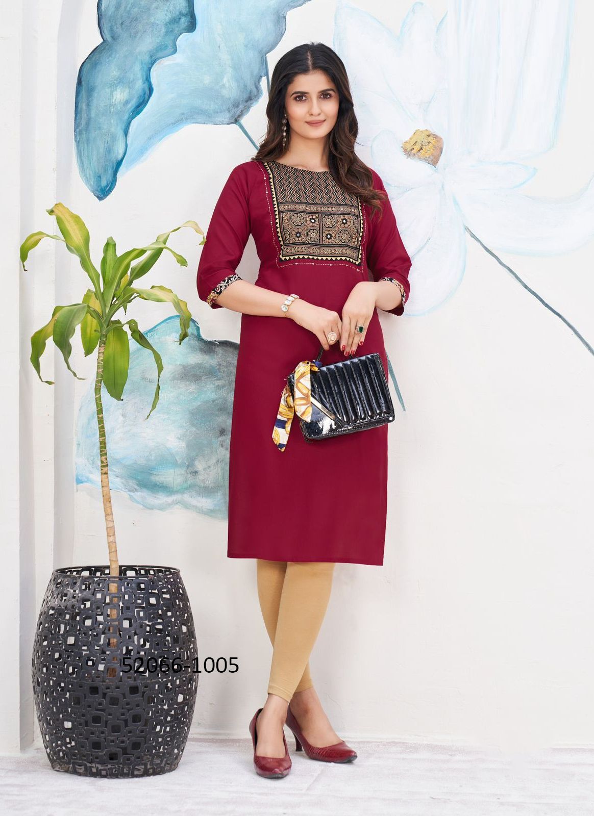 CADBURY - CATALOG # 52066 (SET OF 8 READYMADE KURTIS)