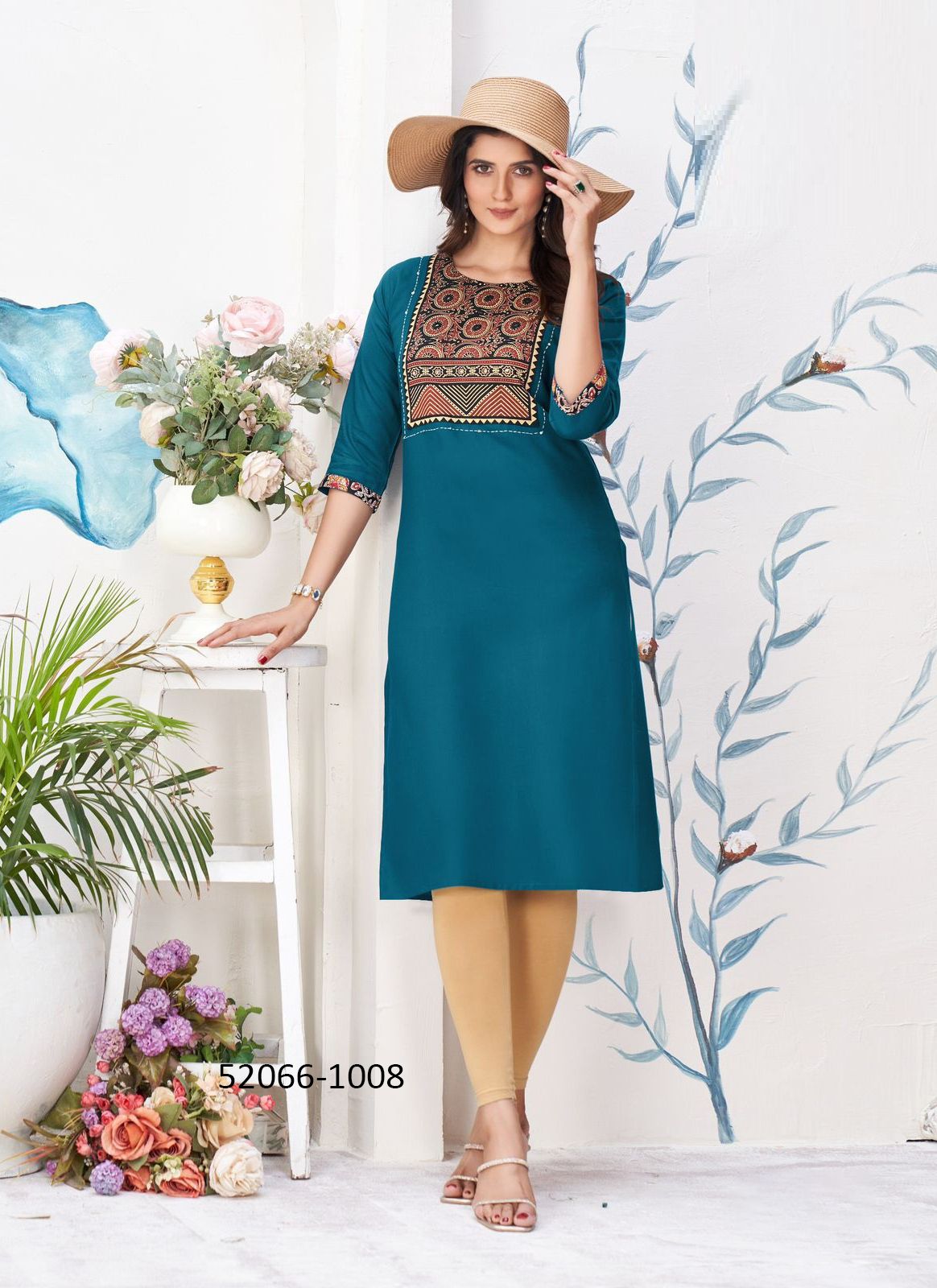 CADBURY - CATALOG # 52066 (SET OF 8 READYMADE KURTIS)