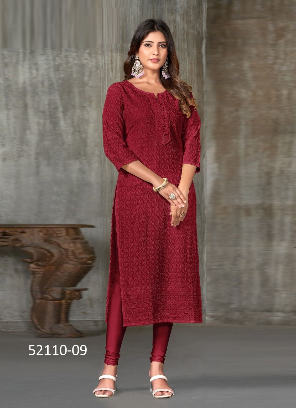 TESLA-07 TO12 - CATALOG # 52110 (SET OF 4 SIZE-SETS [READYMADE KURTIS])