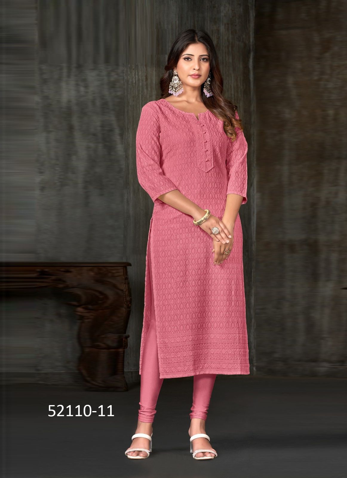 TESLA-07 TO12 - CATALOG # 52110 (SET OF 4 SIZE-SETS [READYMADE KURTIS])
