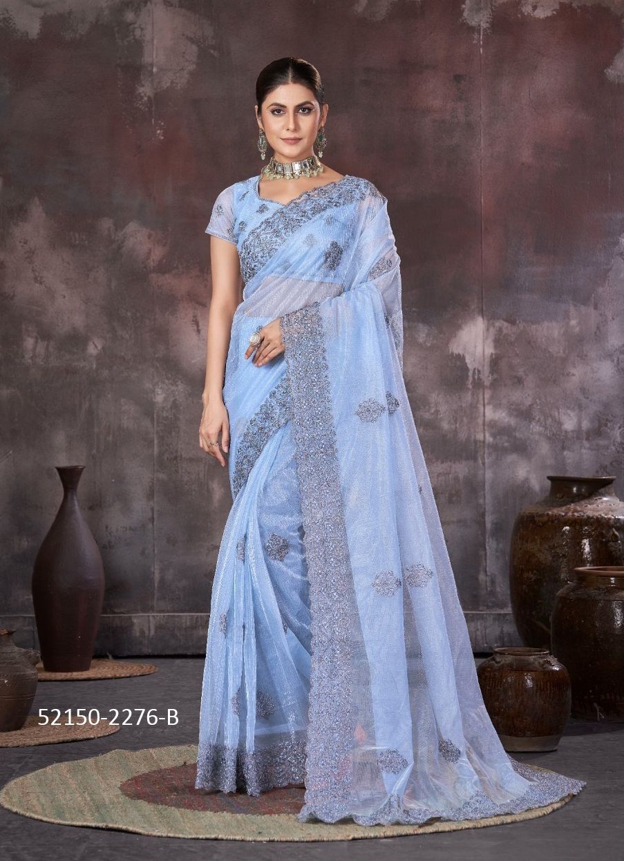 COLORS OF 2276 - CATALOG # 52150 (SET OF 4 SAREES)