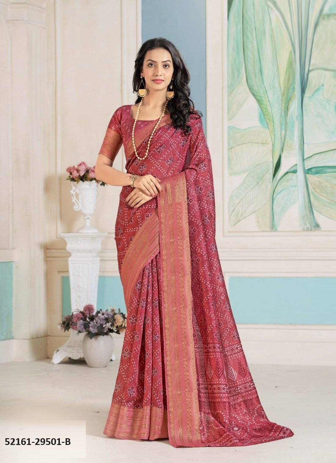 VIDHYA 2 - CATALOG # 52161 (SET OF 6 SAREES)