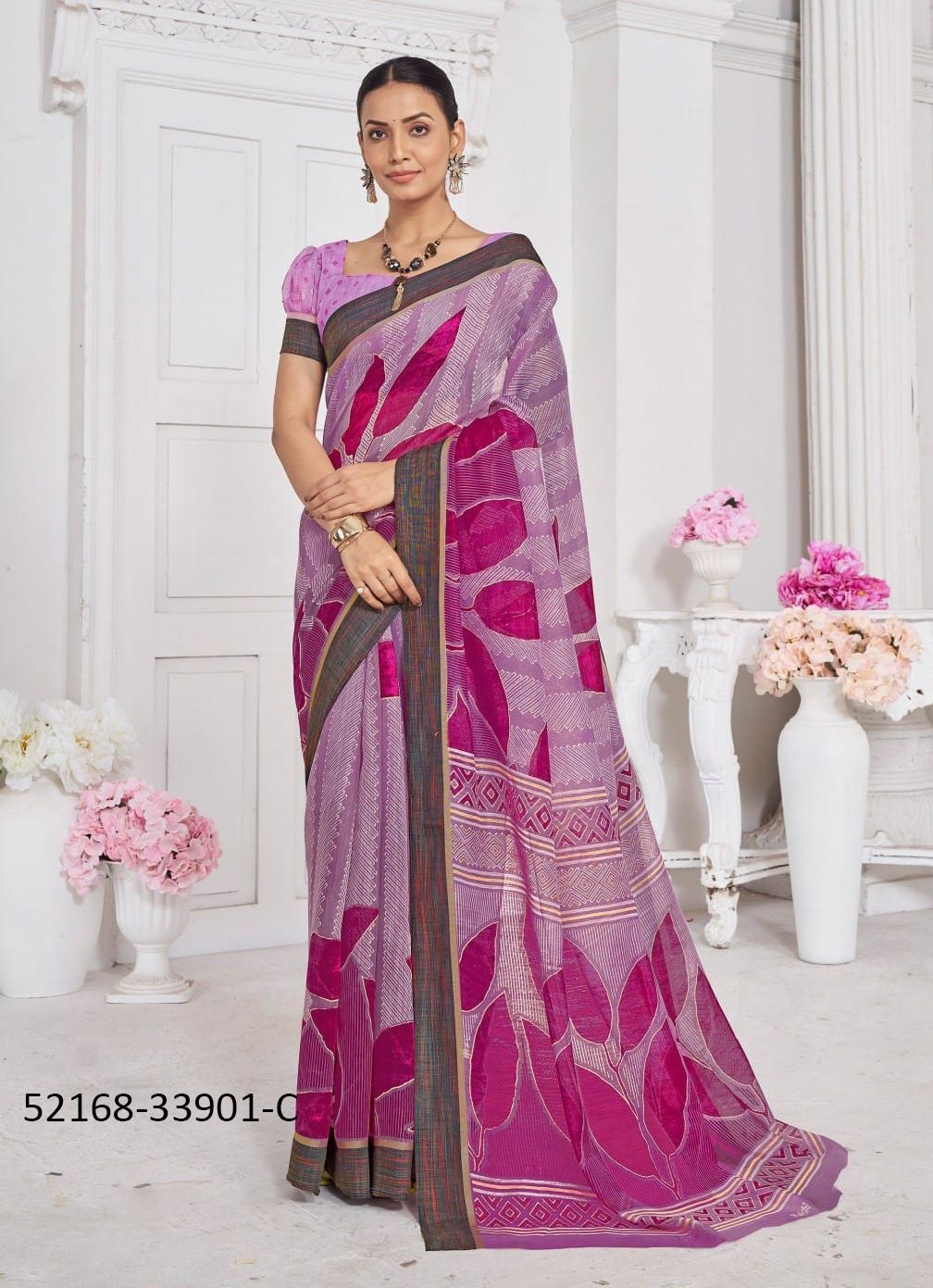 VIDHYA 4 - CATALOG # 52168 (SET OF 12 SAREES)