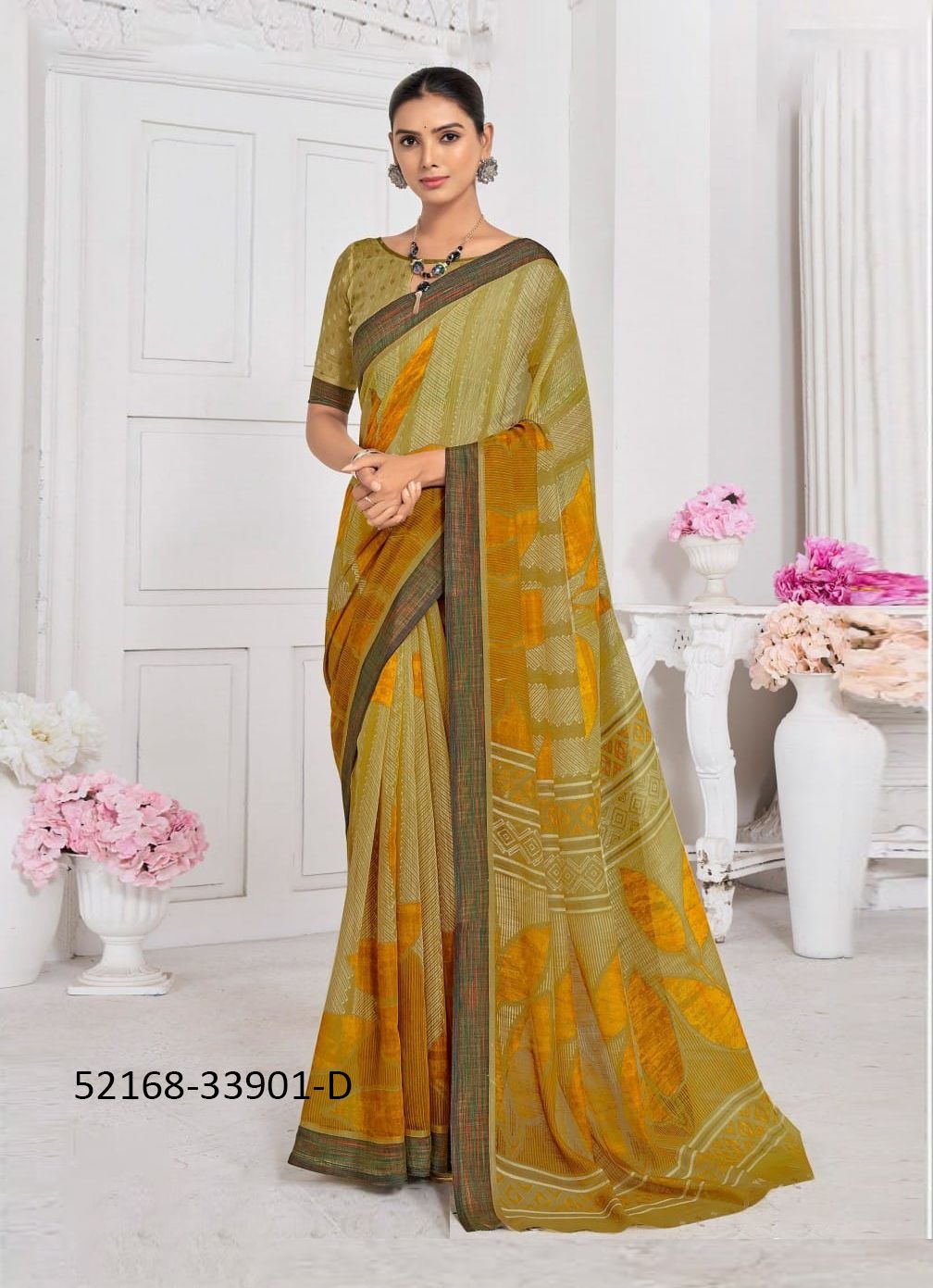 VIDHYA 4 - CATALOG # 52168 (SET OF 12 SAREES)