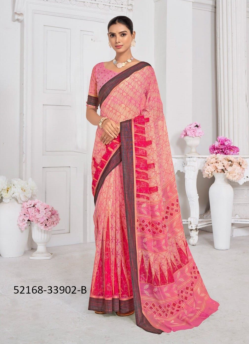 VIDHYA 4 - CATALOG # 52168 (SET OF 12 SAREES)