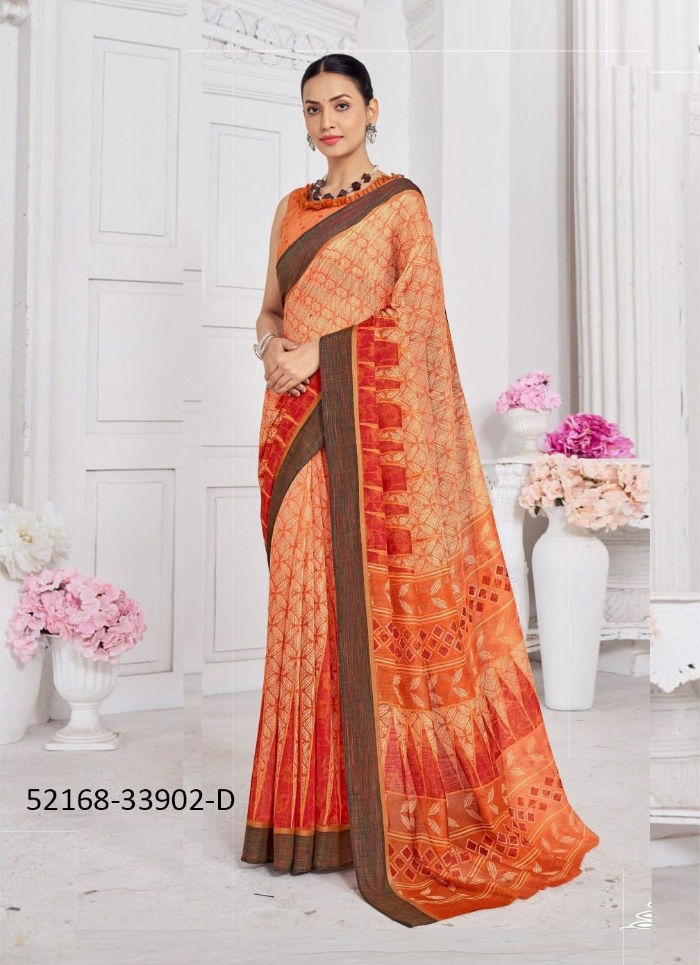 VIDHYA 4 - CATALOG # 52168 (SET OF 12 SAREES)