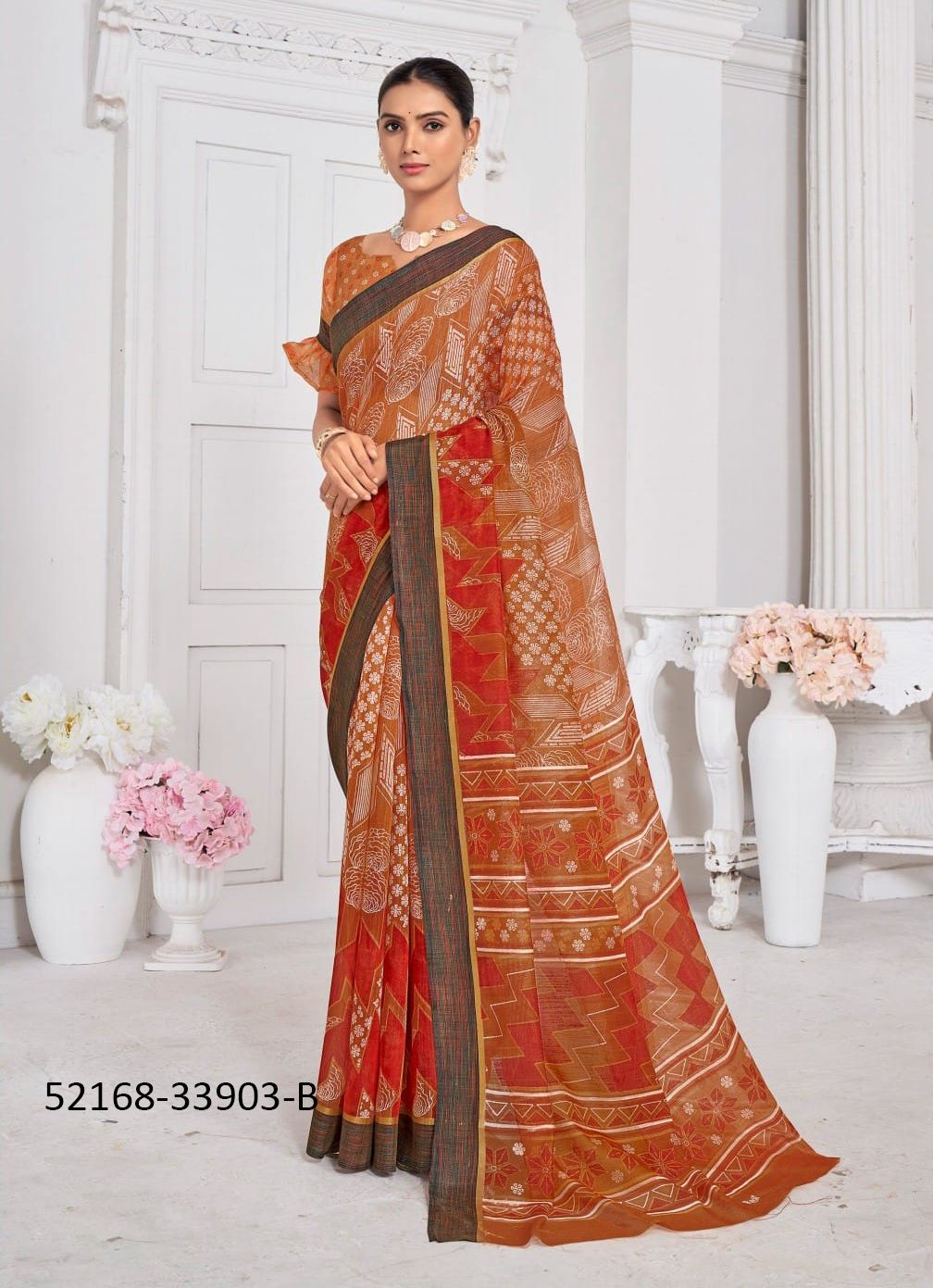VIDHYA 4 - CATALOG # 52168 (SET OF 12 SAREES)