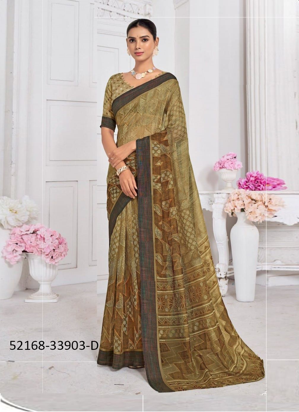 VIDHYA 4 - CATALOG # 52168 (SET OF 12 SAREES)
