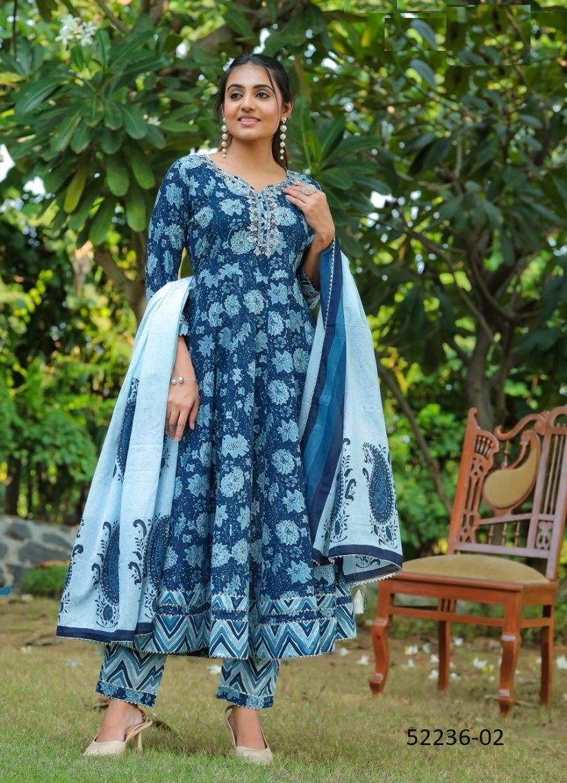 GUL MOHAR - CATALOG # 52236 (SET OF 5 READYMADE SUITS) GUL MOHAR - CATALOG # 52236 (SET OF 5 READYMADE SUITS)