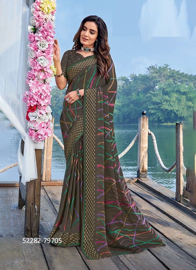 GARISHMA - CATALOG # 52282 (SET OF 12 SAREES)