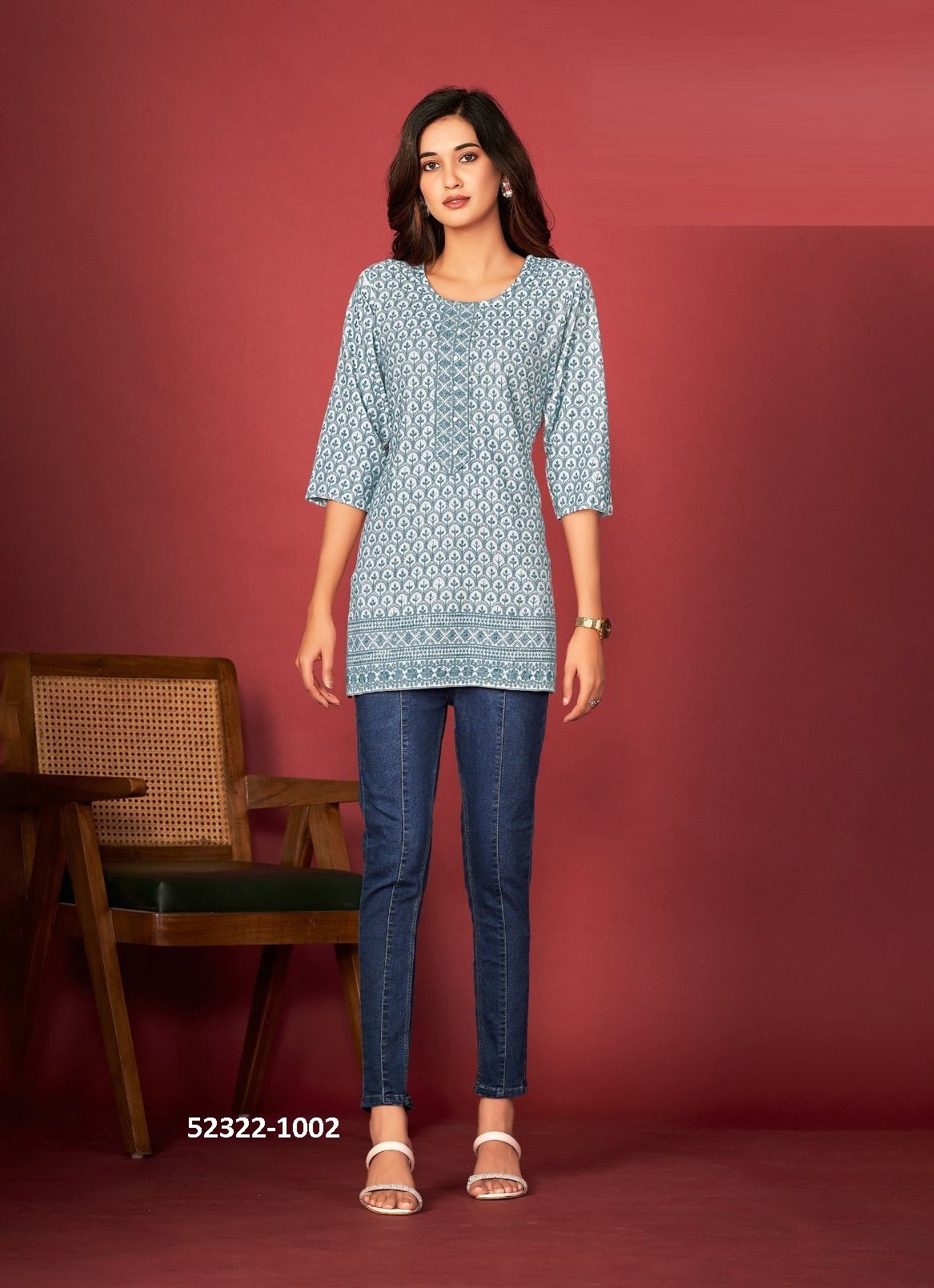RUPAL - CATALOG # 52322 (SET OF 5 SIZE-SETS [READYMADE KURTIS])