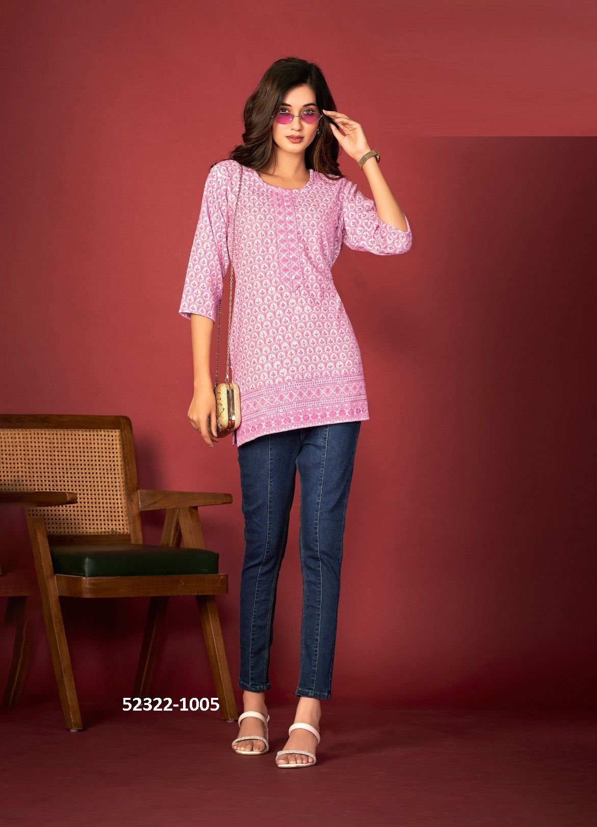 RUPAL - CATALOG # 52322 (SET OF 5 SIZE-SETS [READYMADE KURTIS])