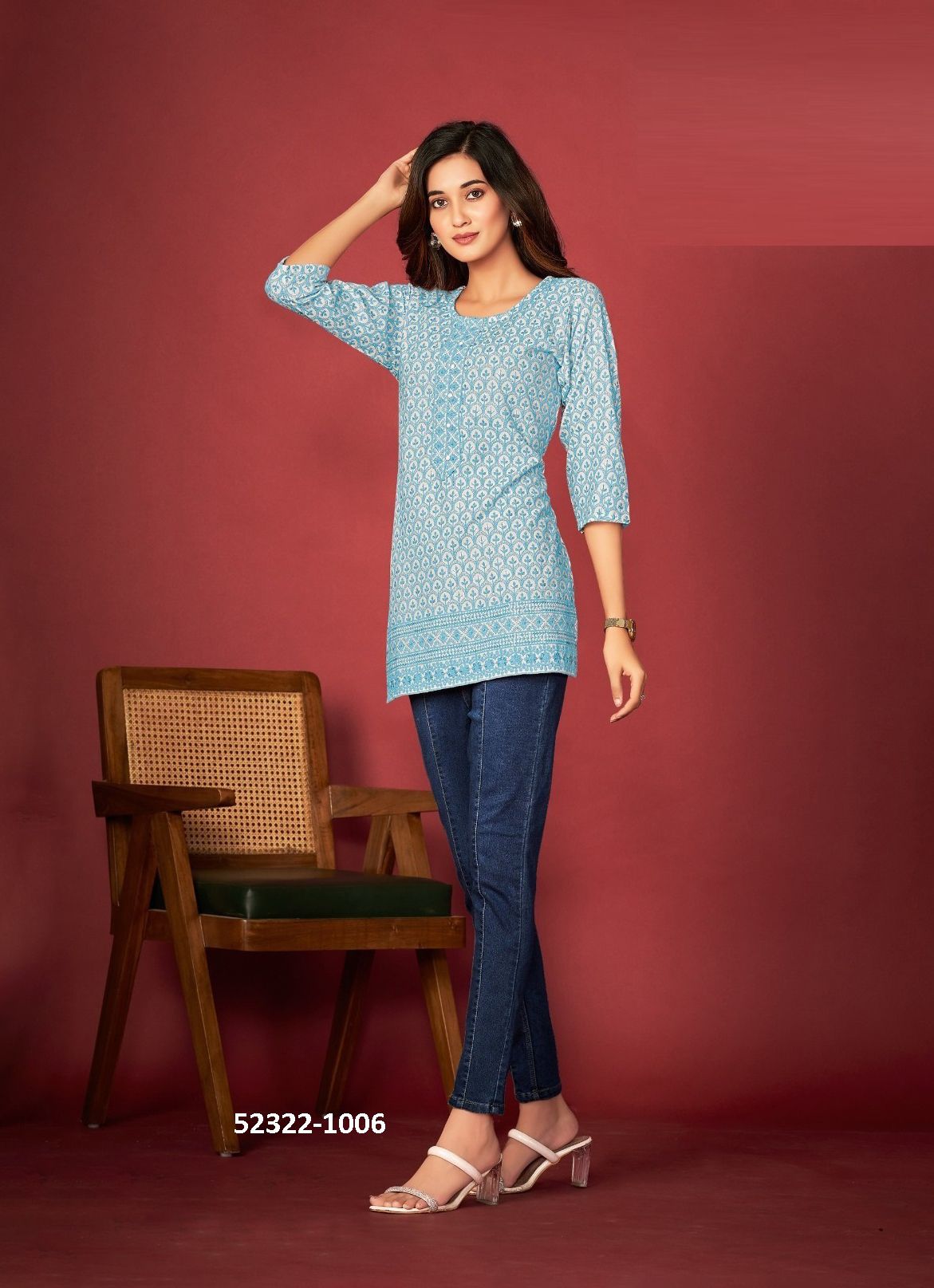 RUPAL - CATALOG # 52322 (SET OF 5 SIZE-SETS [READYMADE KURTIS])