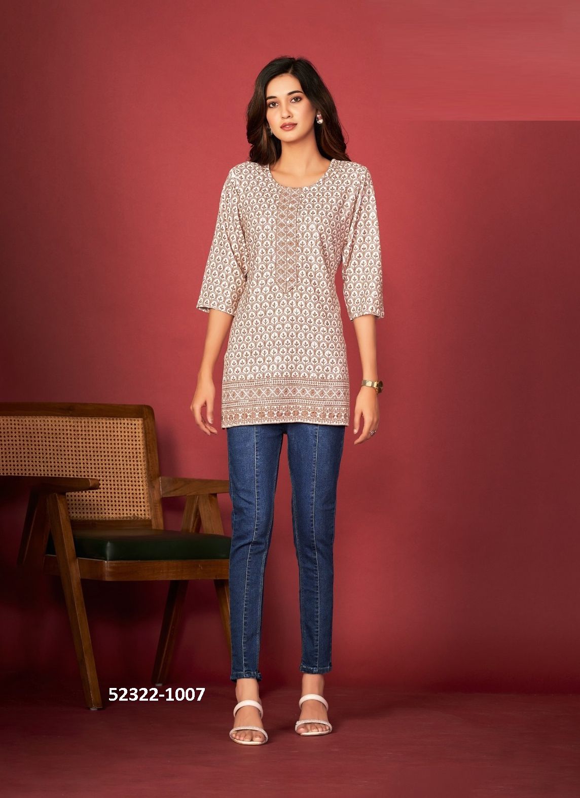 RUPAL - CATALOG # 52322 (SET OF 5 SIZE-SETS [READYMADE KURTIS])