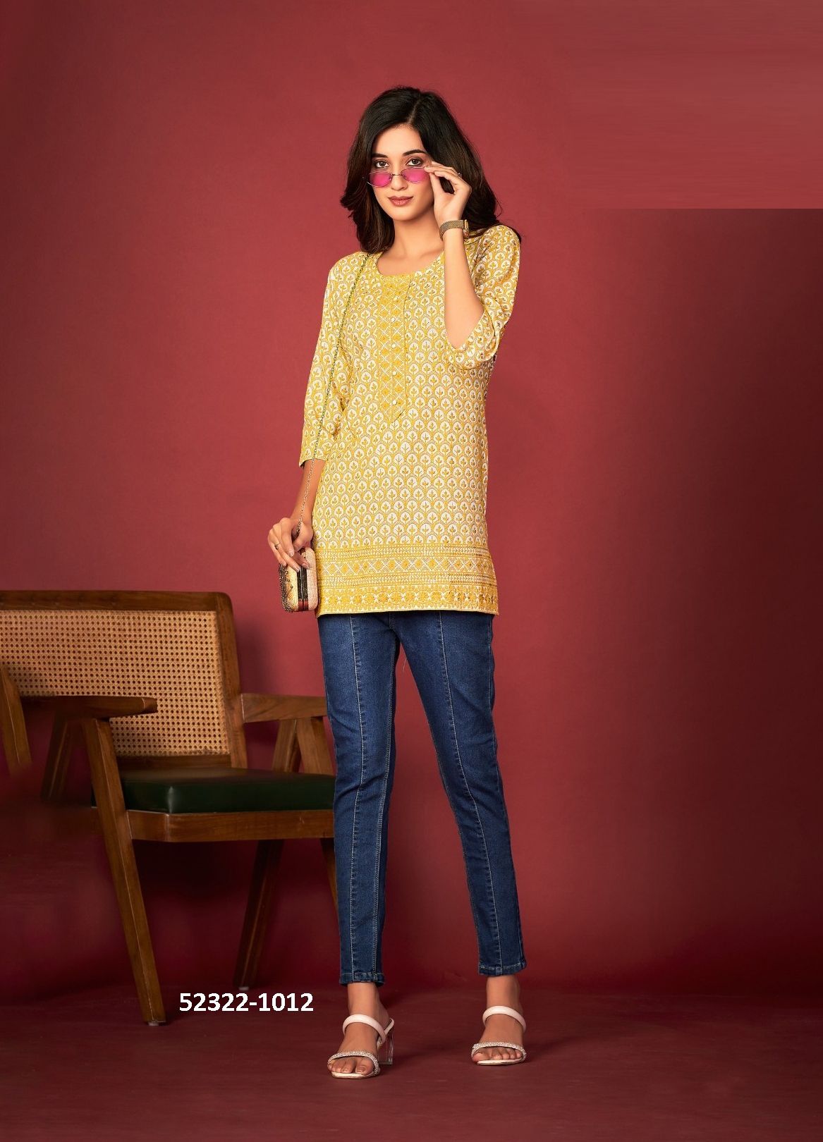 RUPAL - CATALOG # 52322 (SET OF 5 SIZE-SETS [READYMADE KURTIS])