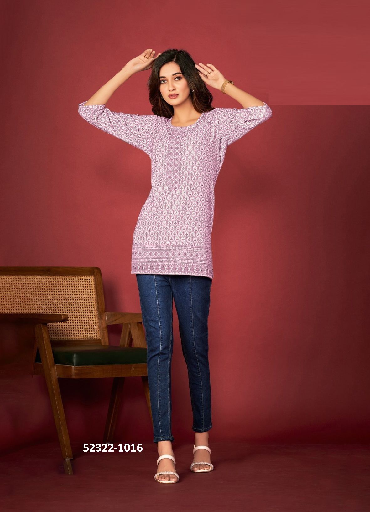 RUPAL - CATALOG # 52322 (SET OF 5 SIZE-SETS [READYMADE KURTIS])
