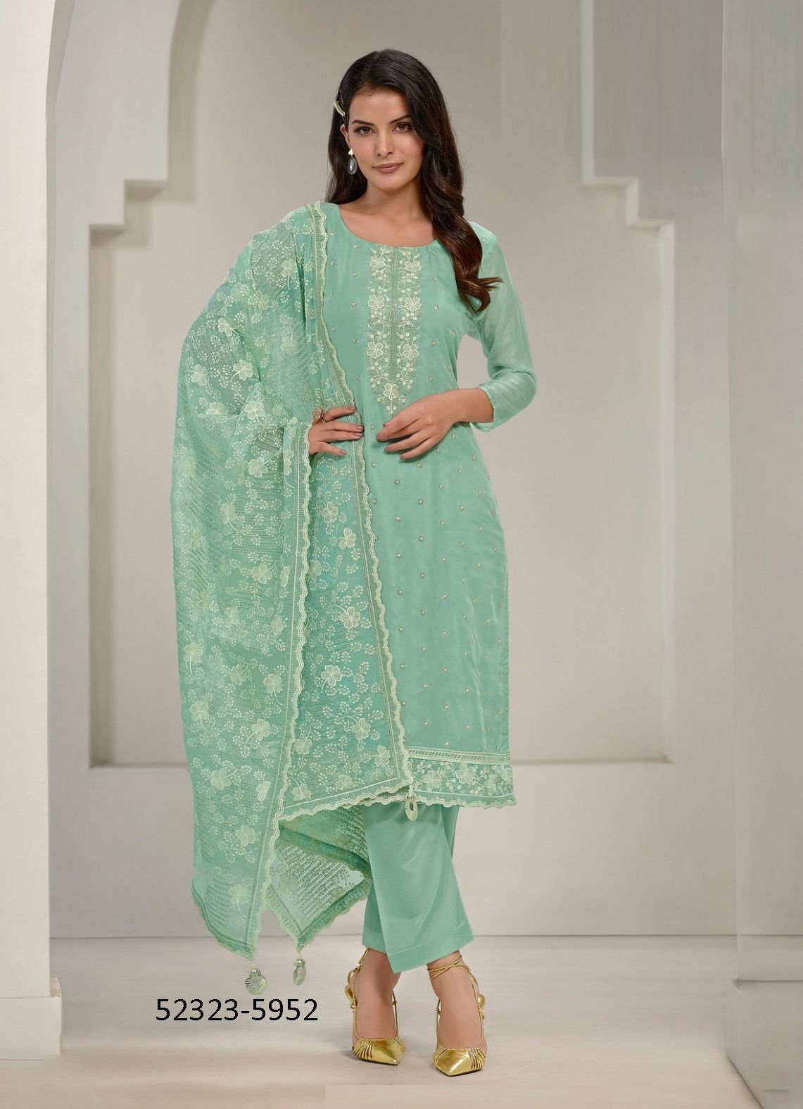 AZZURE - CATALOG # 52323 (SET OF 6 SEMI-STITCHED SUITS) AZZURE - CATALOG # 52323 (SET OF 6 SEMI-STITCHED SUITS)