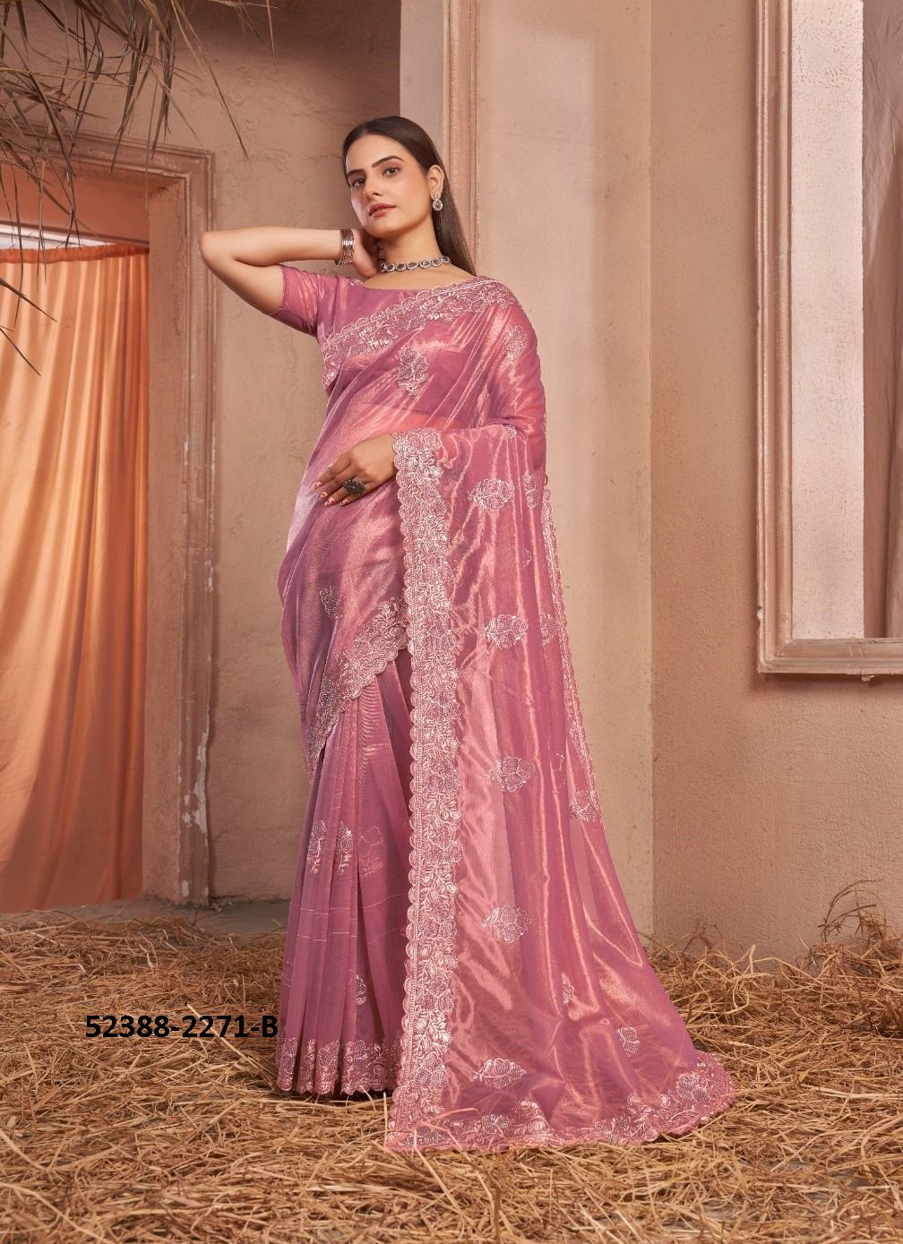COLORS OF 2271 - CATALOG # 52388 (SET OF 4 SAREES)