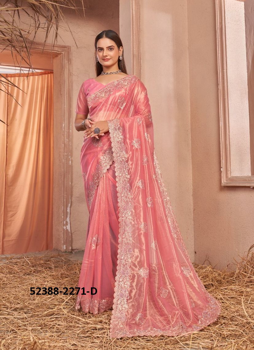 COLORS OF 2271 - CATALOG # 52388 (SET OF 4 SAREES)