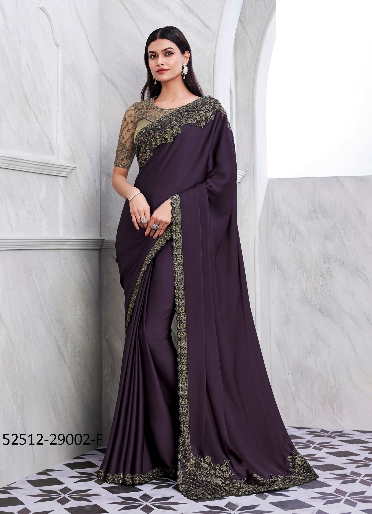 COLORS OF 29002 - CATALOG # 52512 (SET OF 6 SAREES)