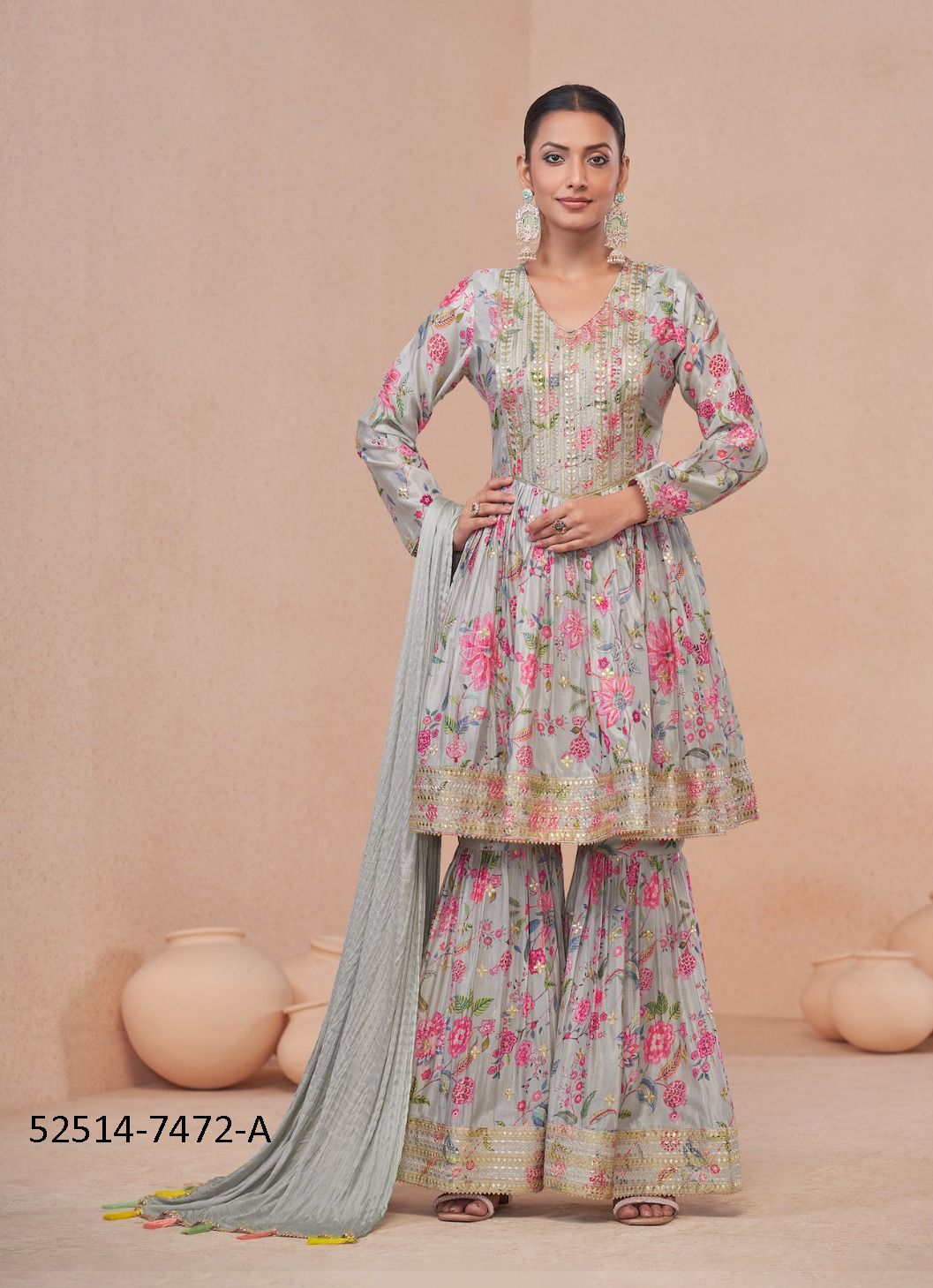 VANSHIKA - CATALOG # 52514 (SET OF 4 READYMADE SUITS) VANSHIKA - CATALOG # 52514 (SET OF 4 READYMADE SUITS)