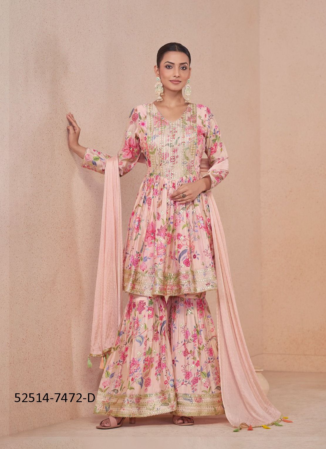 VANSHIKA - CATALOG # 52514 (SET OF 4 READYMADE SUITS) VANSHIKA - CATALOG # 52514 (SET OF 4 READYMADE SUITS)