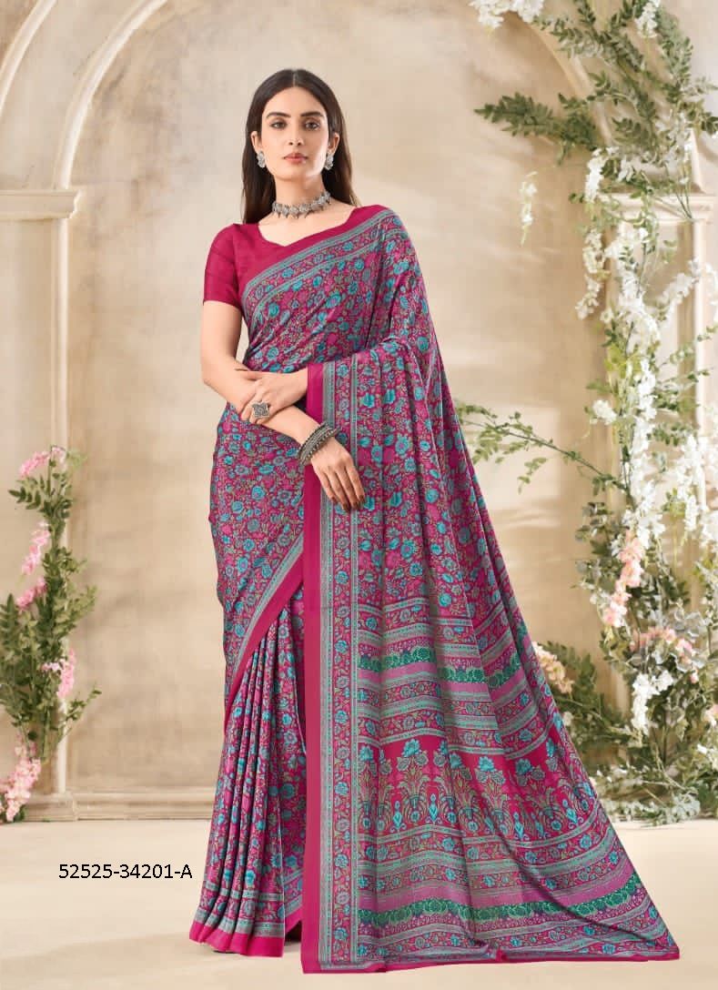 VIVANTA SILK 35 - CATALOG # 52525 (SET OF 12 SAREES) VIVANTA SILK 35 - CATALOG # 52525 (SET OF 12 SAREES)