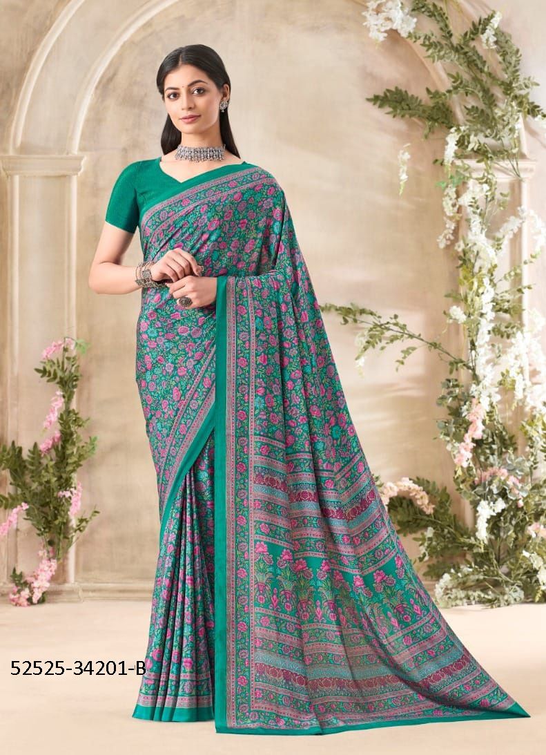 VIVANTA SILK 35 - CATALOG # 52525 (SET OF 12 SAREES) VIVANTA SILK 35 - CATALOG # 52525 (SET OF 12 SAREES)