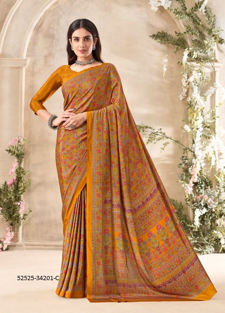VIVANTA SILK 35 - CATALOG # 52525 (SET OF 12 SAREES) VIVANTA SILK 35 - CATALOG # 52525 (SET OF 12 SAREES)