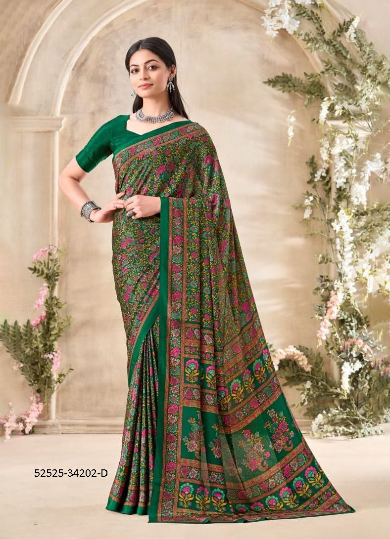 VIVANTA SILK 35 - CATALOG # 52525 (SET OF 12 SAREES) VIVANTA SILK 35 - CATALOG # 52525 (SET OF 12 SAREES)