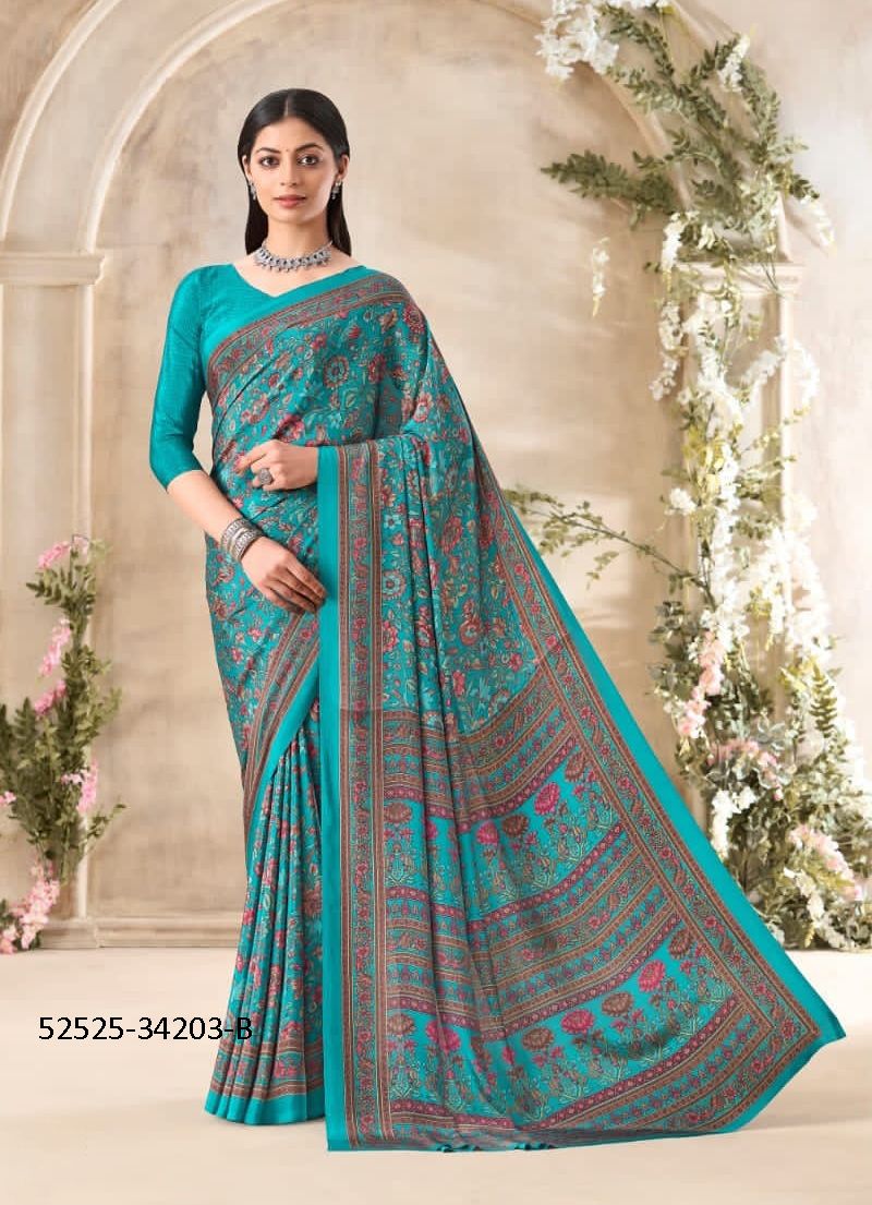VIVANTA SILK 35 - CATALOG # 52525 (SET OF 12 SAREES) VIVANTA SILK 35 - CATALOG # 52525 (SET OF 12 SAREES)