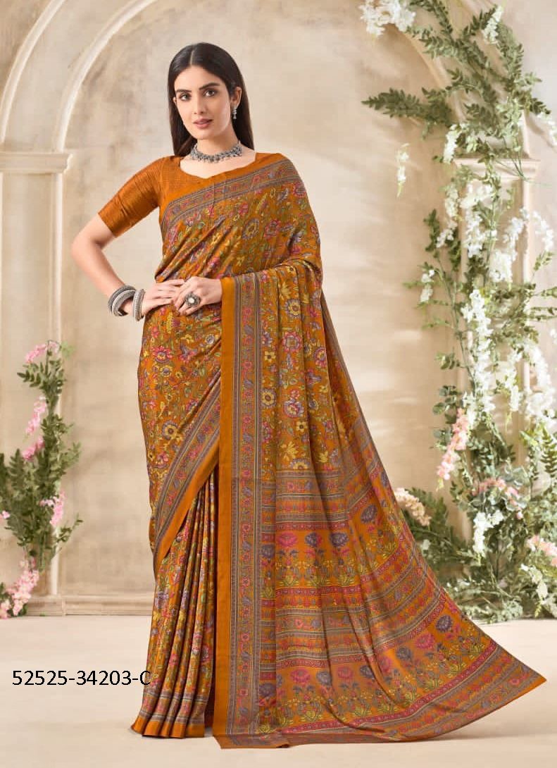VIVANTA SILK 35 - CATALOG # 52525 (SET OF 12 SAREES) VIVANTA SILK 35 - CATALOG # 52525 (SET OF 12 SAREES)