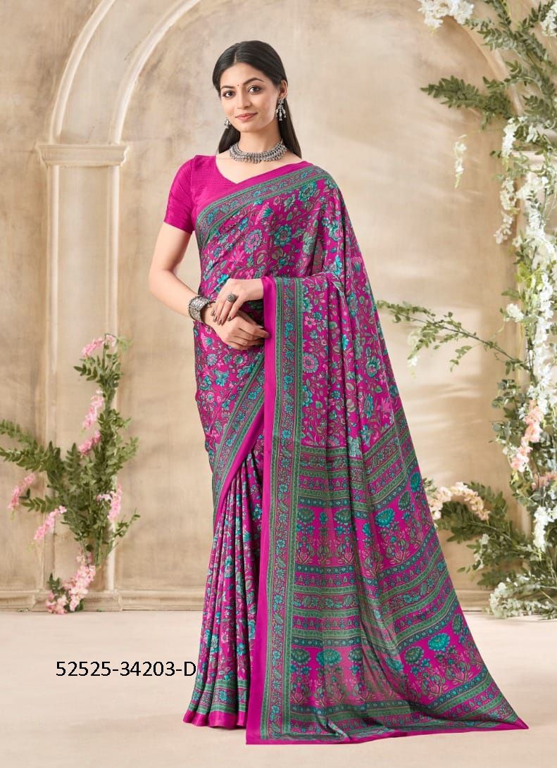 VIVANTA SILK 35 - CATALOG # 52525 (SET OF 12 SAREES) VIVANTA SILK 35 - CATALOG # 52525 (SET OF 12 SAREES)