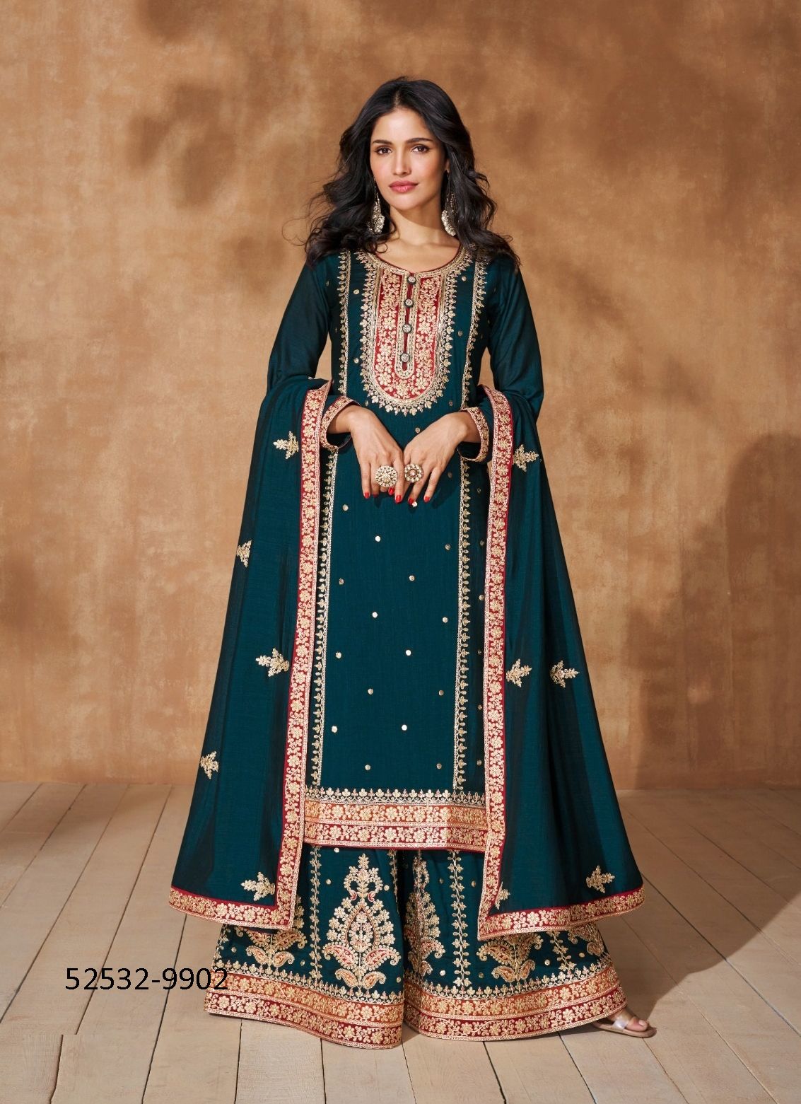 TAMANNA - CATALOG # 52532 (SET OF 3 READYMADE SUITS)