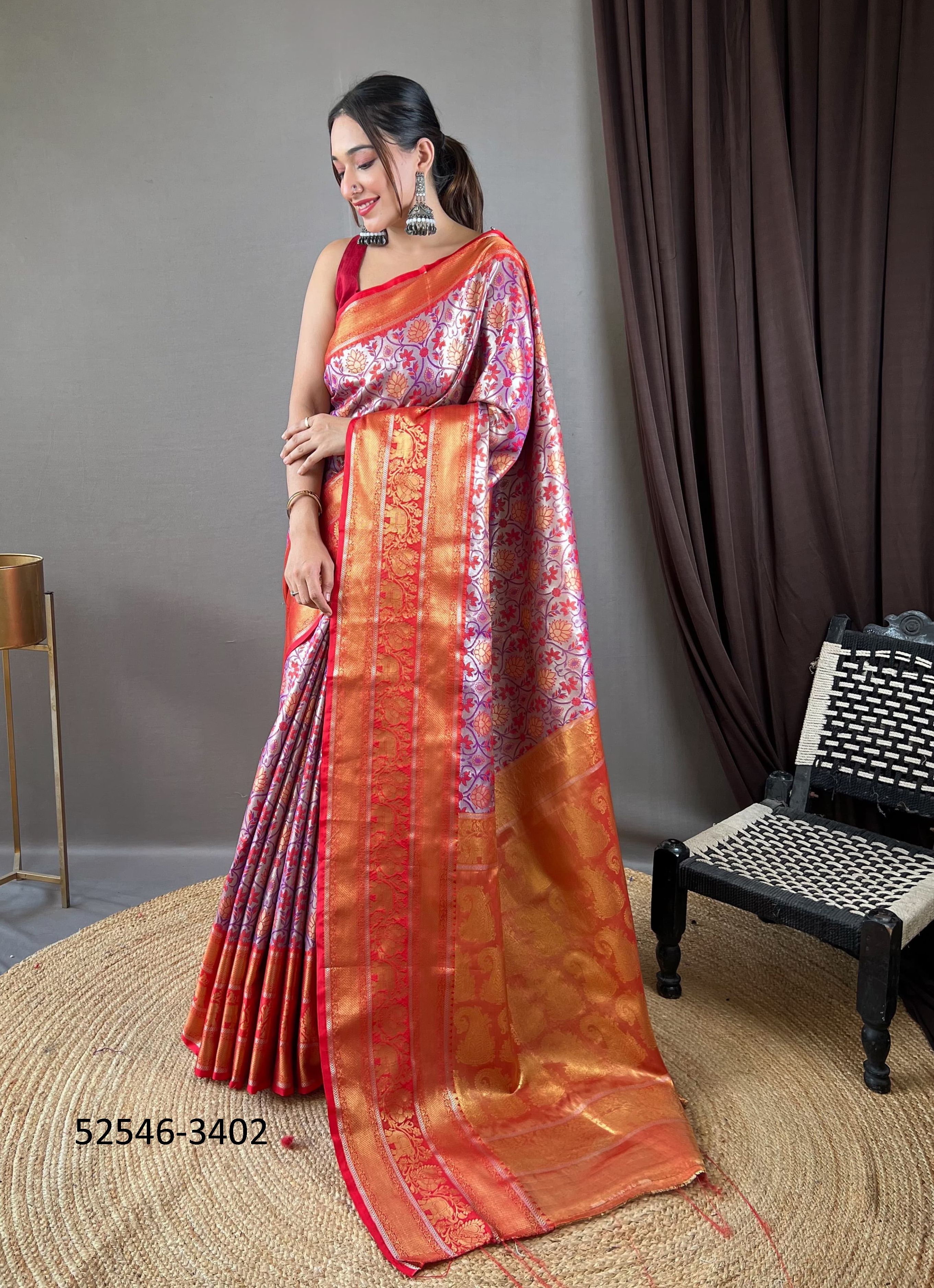 ARUNITA - CATALOG # 52546 (SET OF 8 SAREES)