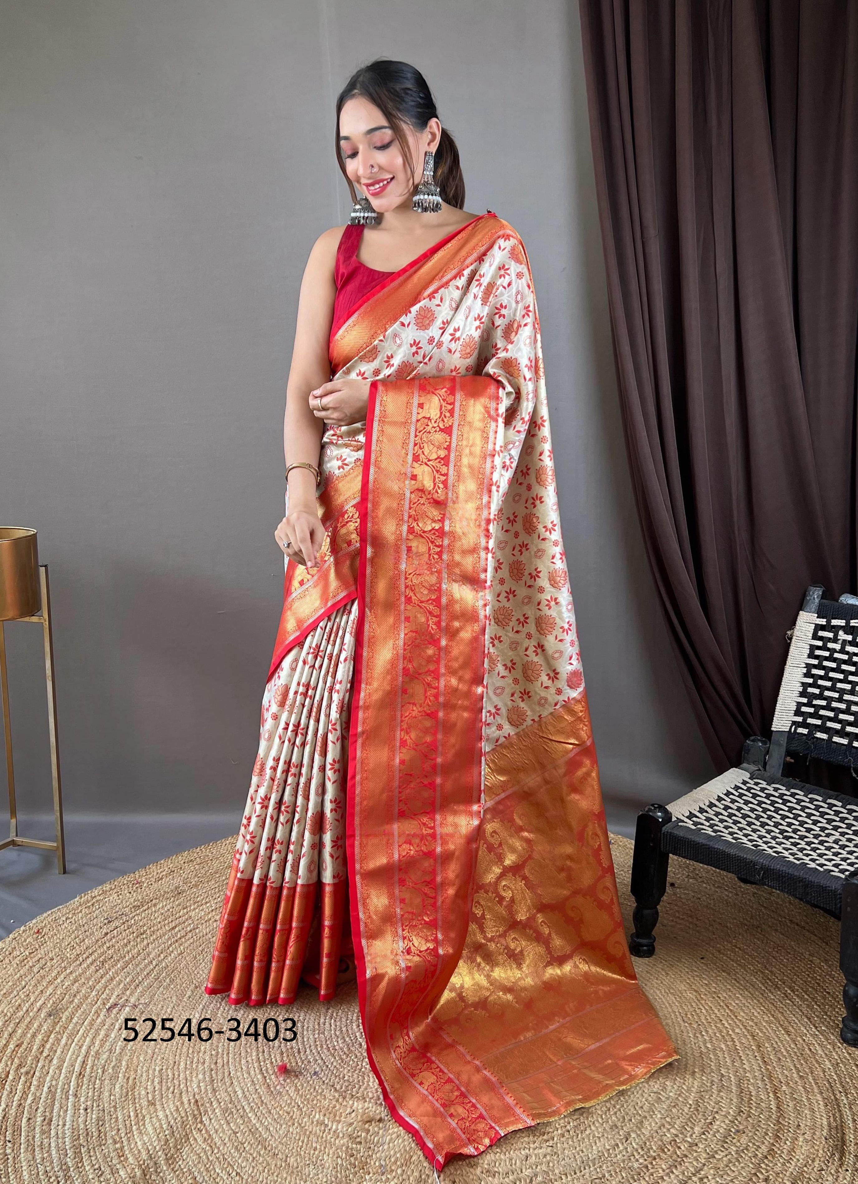ARUNITA - CATALOG # 52546 (SET OF 8 SAREES)