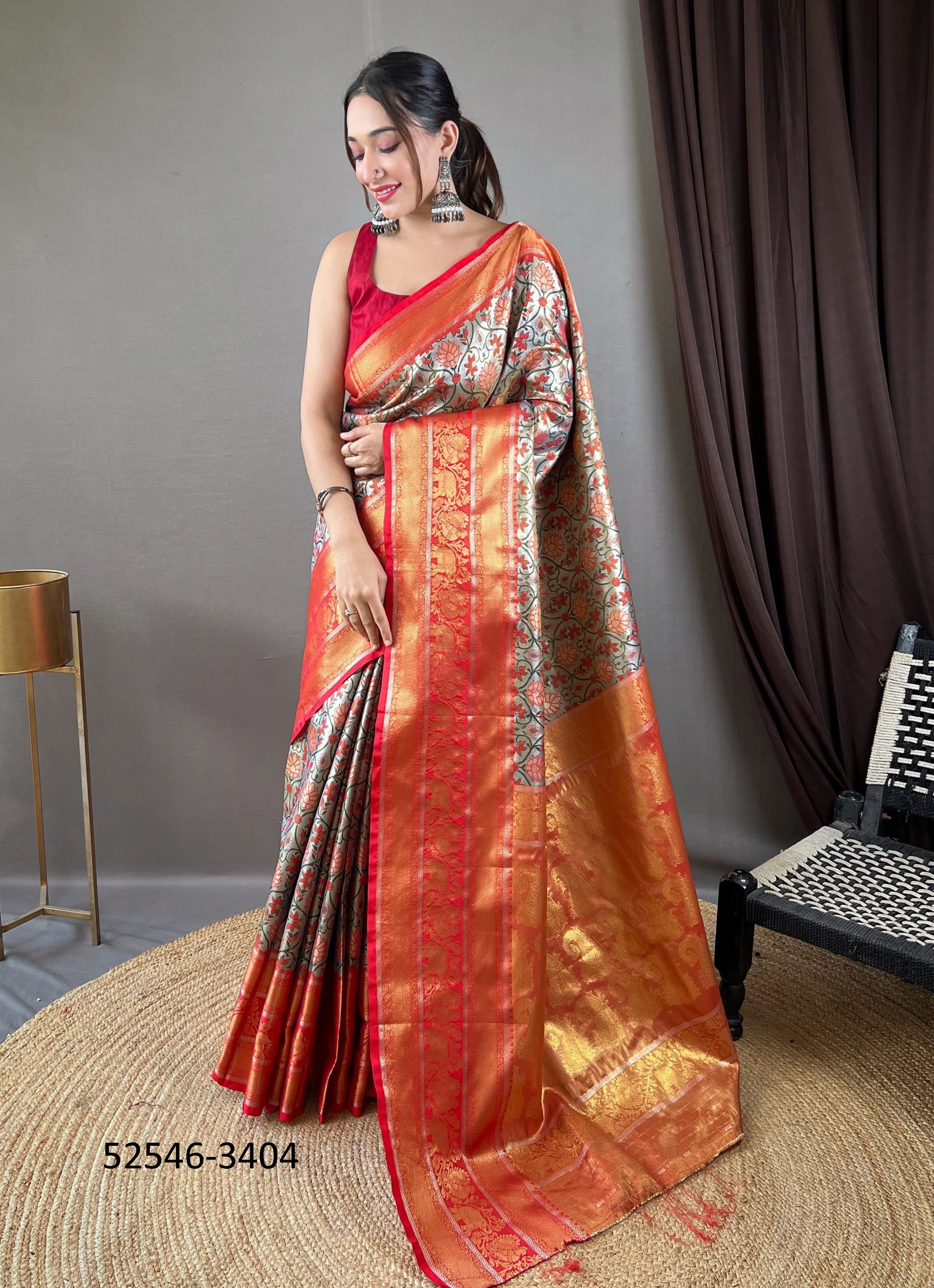ARUNITA - CATALOG # 52546 (SET OF 8 SAREES)