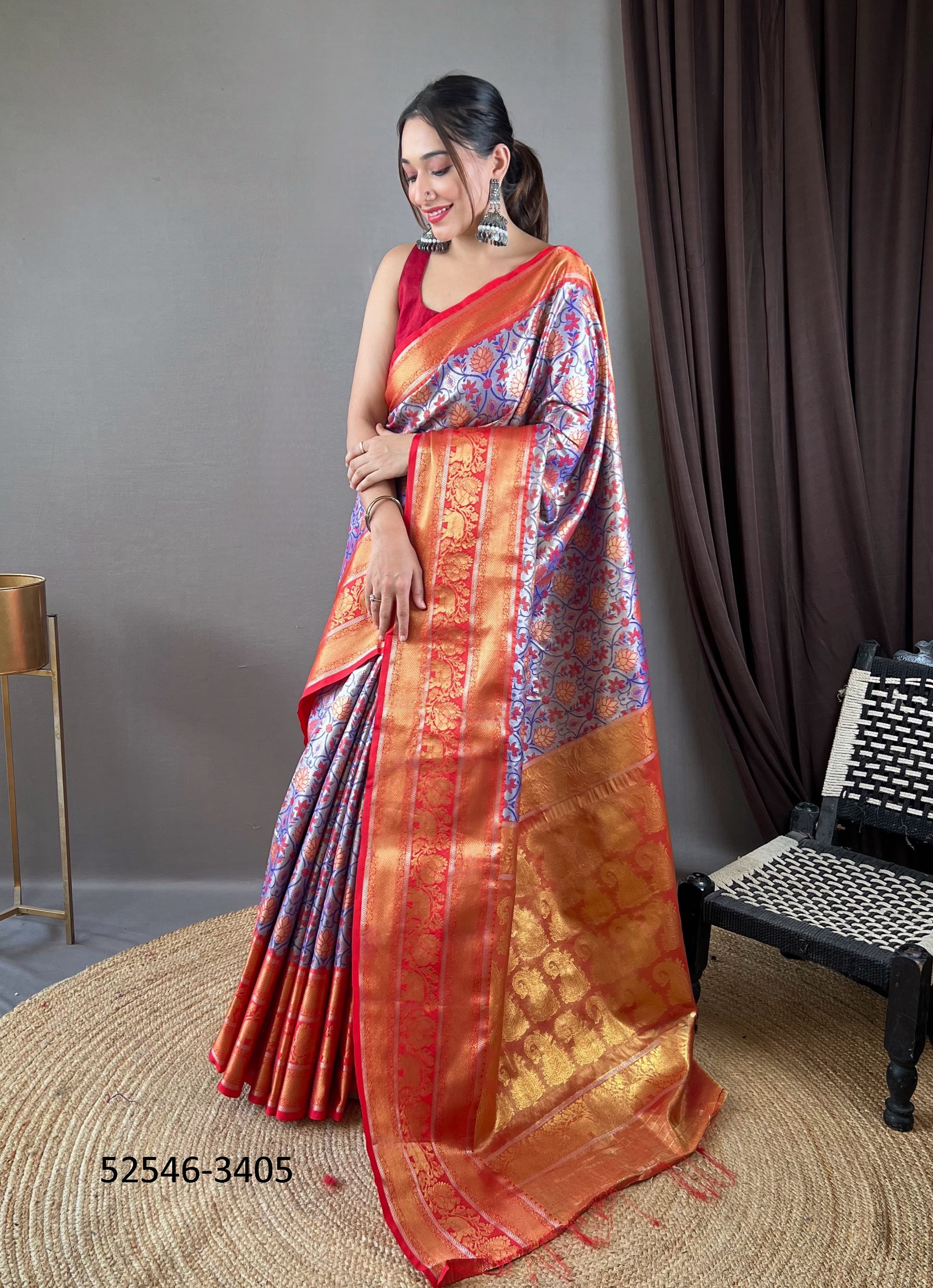 ARUNITA - CATALOG # 52546 (SET OF 8 SAREES)