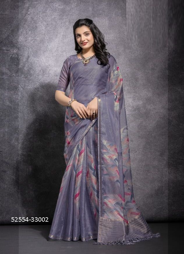 KAMYAA - CATALOG # 52554 (SET OF 6 SAREES) KAMYAA - CATALOG # 52554 (SET OF 6 SAREES)