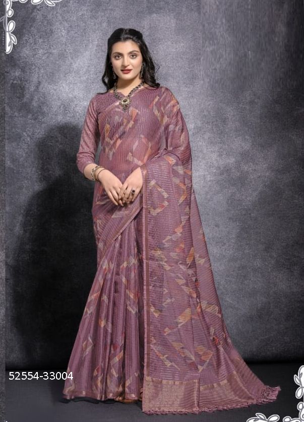 KAMYAA - CATALOG # 52554 (SET OF 6 SAREES) KAMYAA - CATALOG # 52554 (SET OF 6 SAREES)