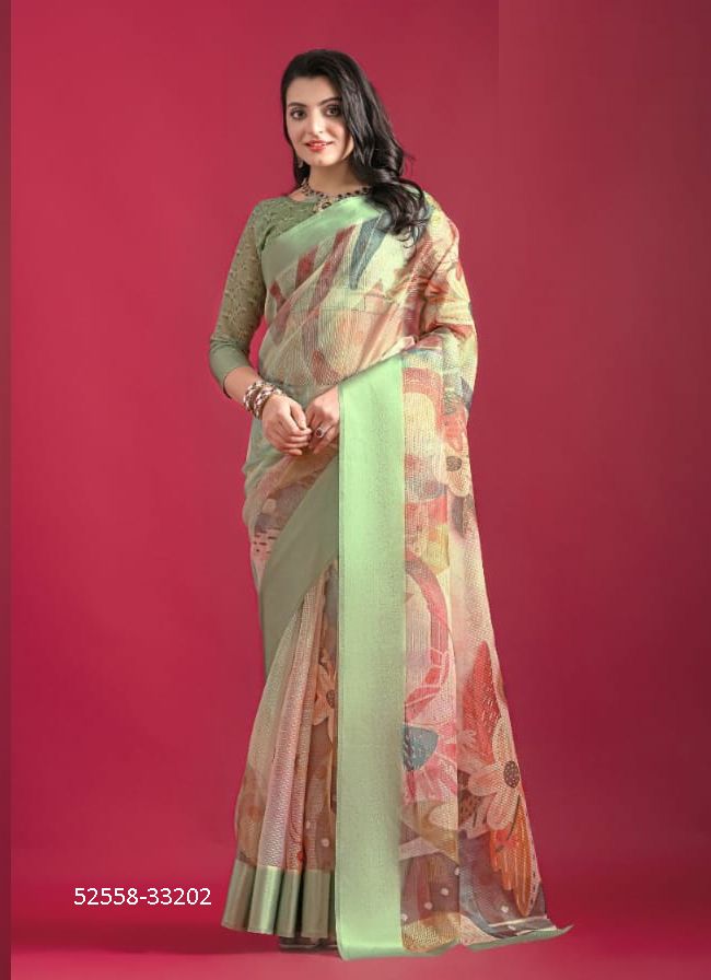 SAANCHI - CATALOG # 52558 (SET OF 6 SAREES) SAANCHI - CATALOG # 52558 (SET OF 6 SAREES)