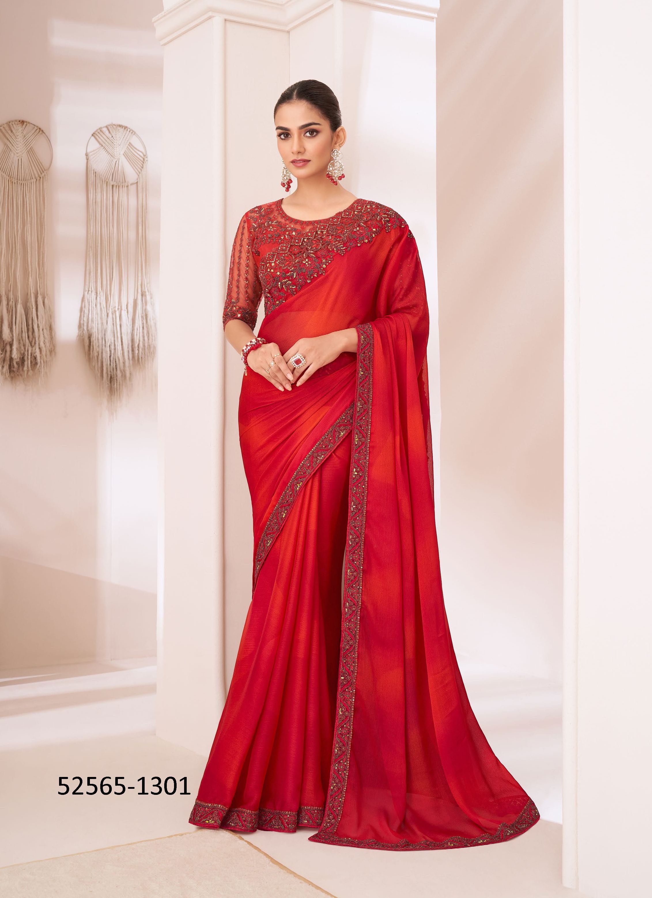 SANDALWOOD 13 - CATALOG # 52565 (SET OF 18 SAREES) SANDALWOOD 13 - CATALOG # 52565 (SET OF 18 SAREES)