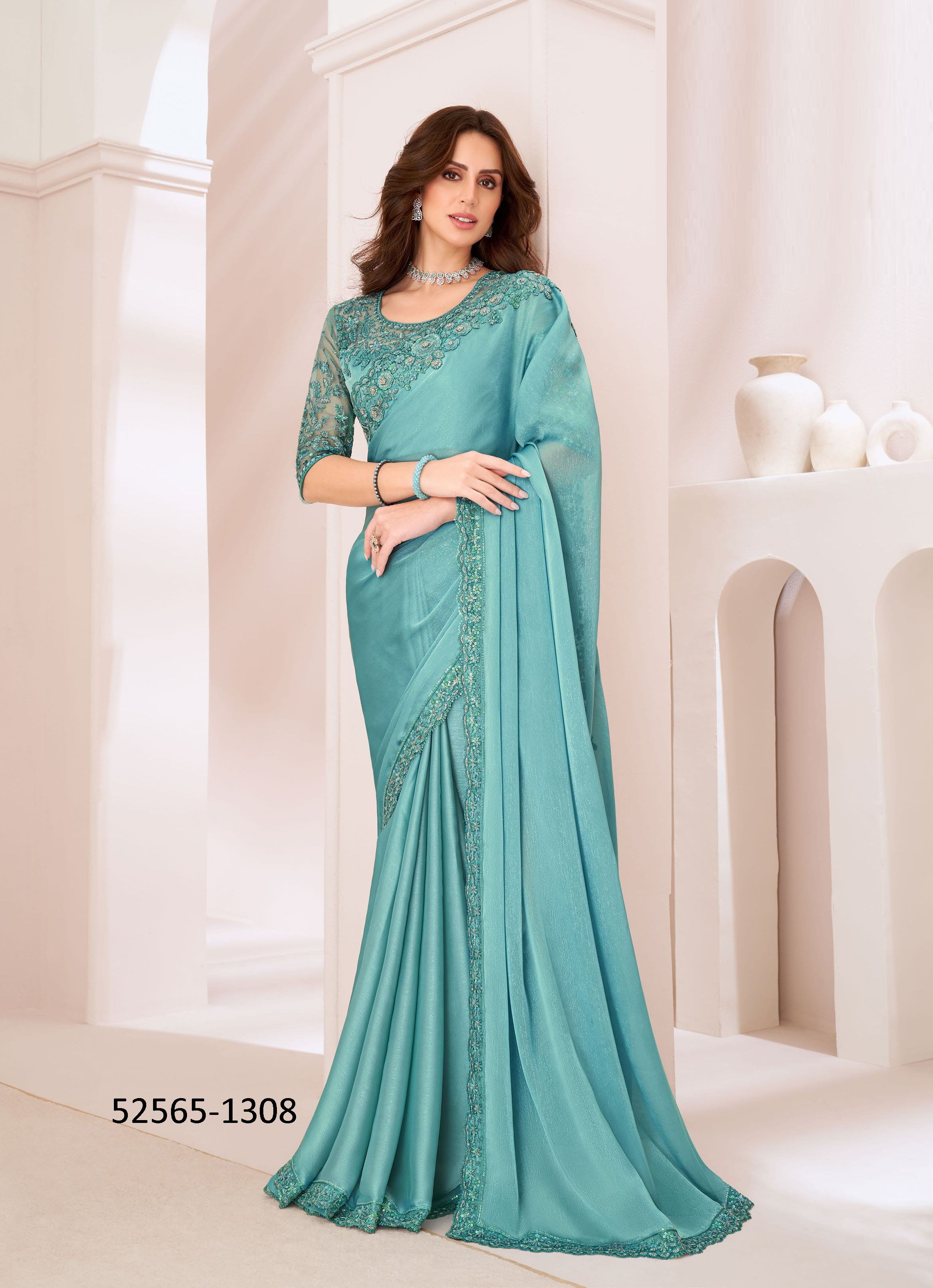 SANDALWOOD 13 - CATALOG # 52565 (SET OF 18 SAREES) SANDALWOOD 13 - CATALOG # 52565 (SET OF 18 SAREES)