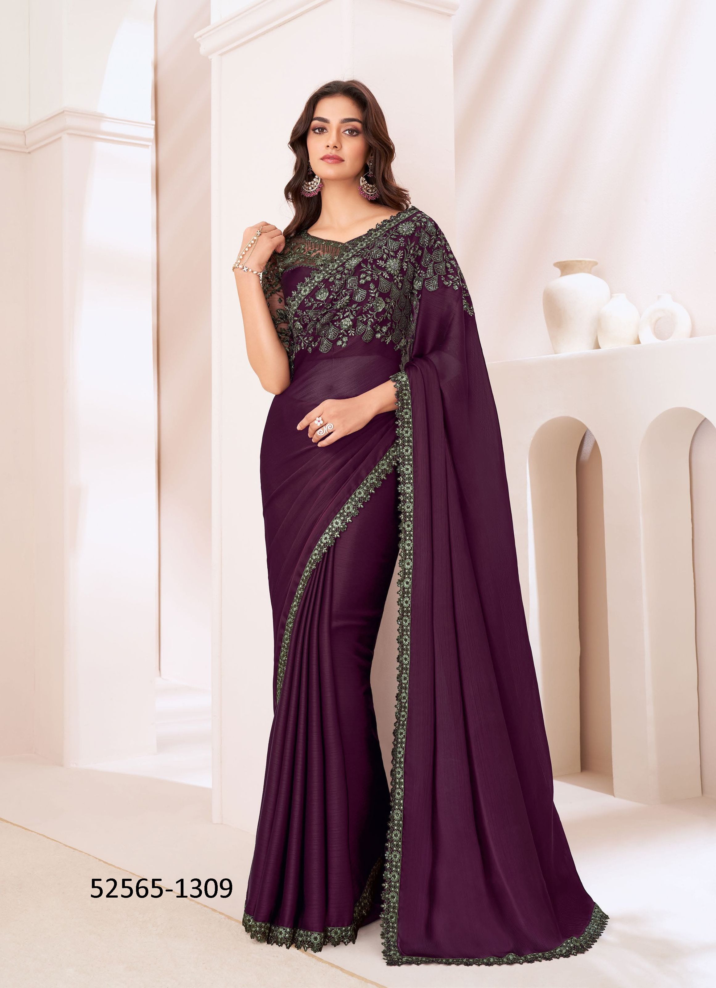 SANDALWOOD 13 - CATALOG # 52565 (SET OF 18 SAREES) SANDALWOOD 13 - CATALOG # 52565 (SET OF 18 SAREES)