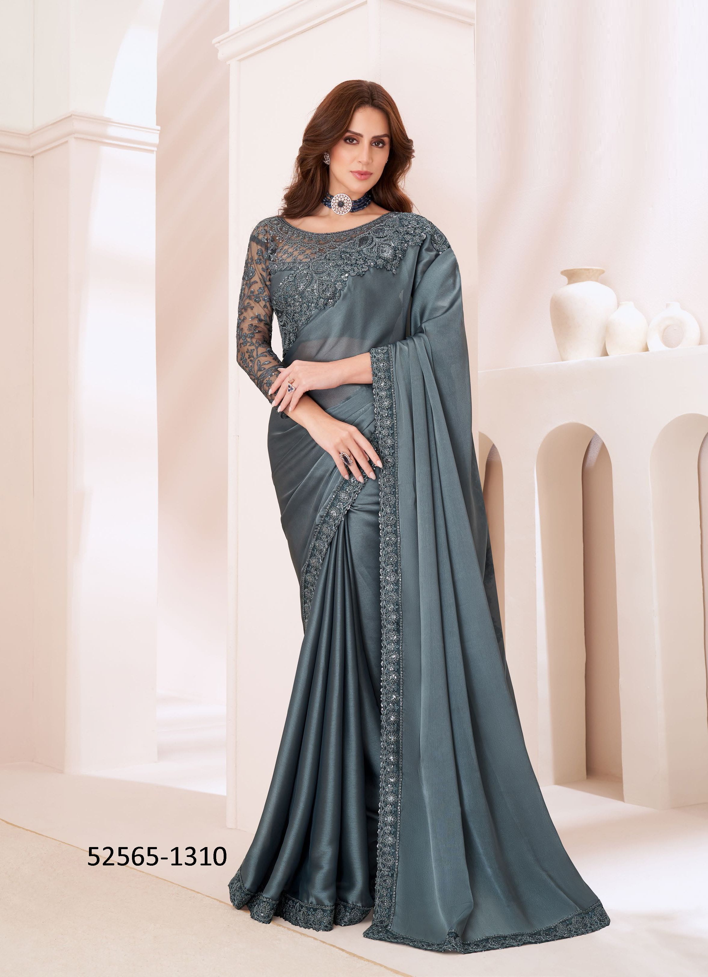 SANDALWOOD 13 - CATALOG # 52565 (SET OF 18 SAREES) SANDALWOOD 13 - CATALOG # 52565 (SET OF 18 SAREES)