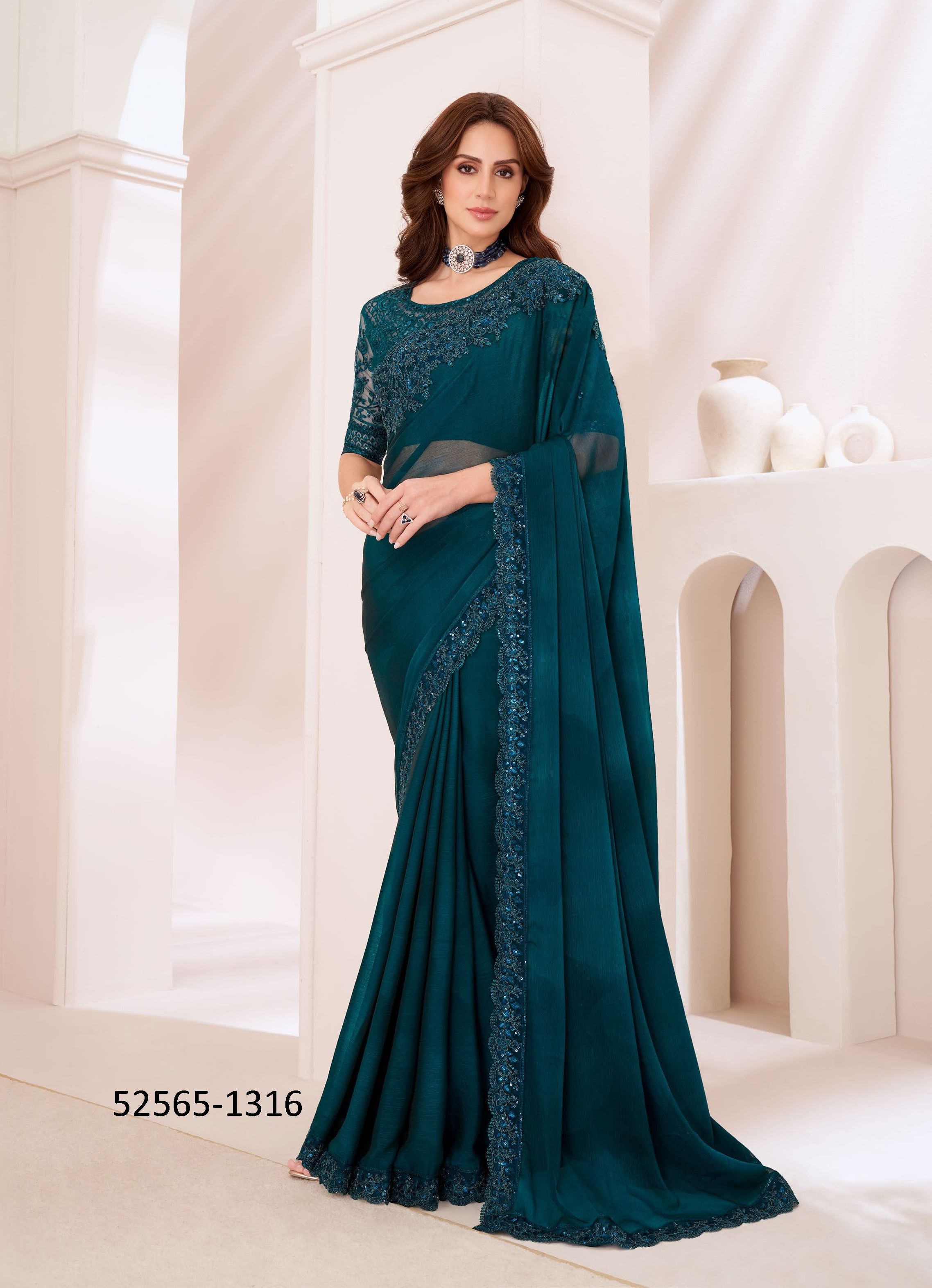 SANDALWOOD 13 - CATALOG # 52565 (SET OF 18 SAREES) SANDALWOOD 13 - CATALOG # 52565 (SET OF 18 SAREES)