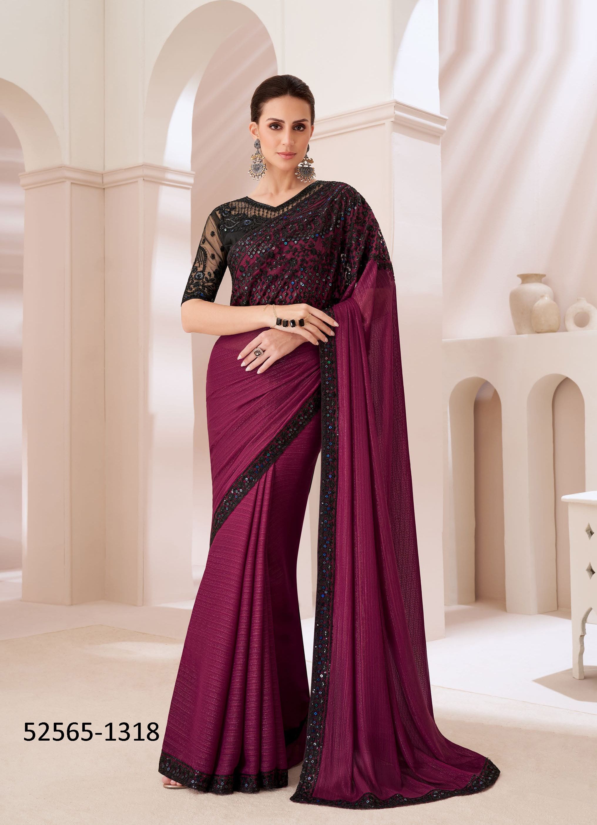 SANDALWOOD 13 - CATALOG # 52565 (SET OF 18 SAREES) SANDALWOOD 13 - CATALOG # 52565 (SET OF 18 SAREES)