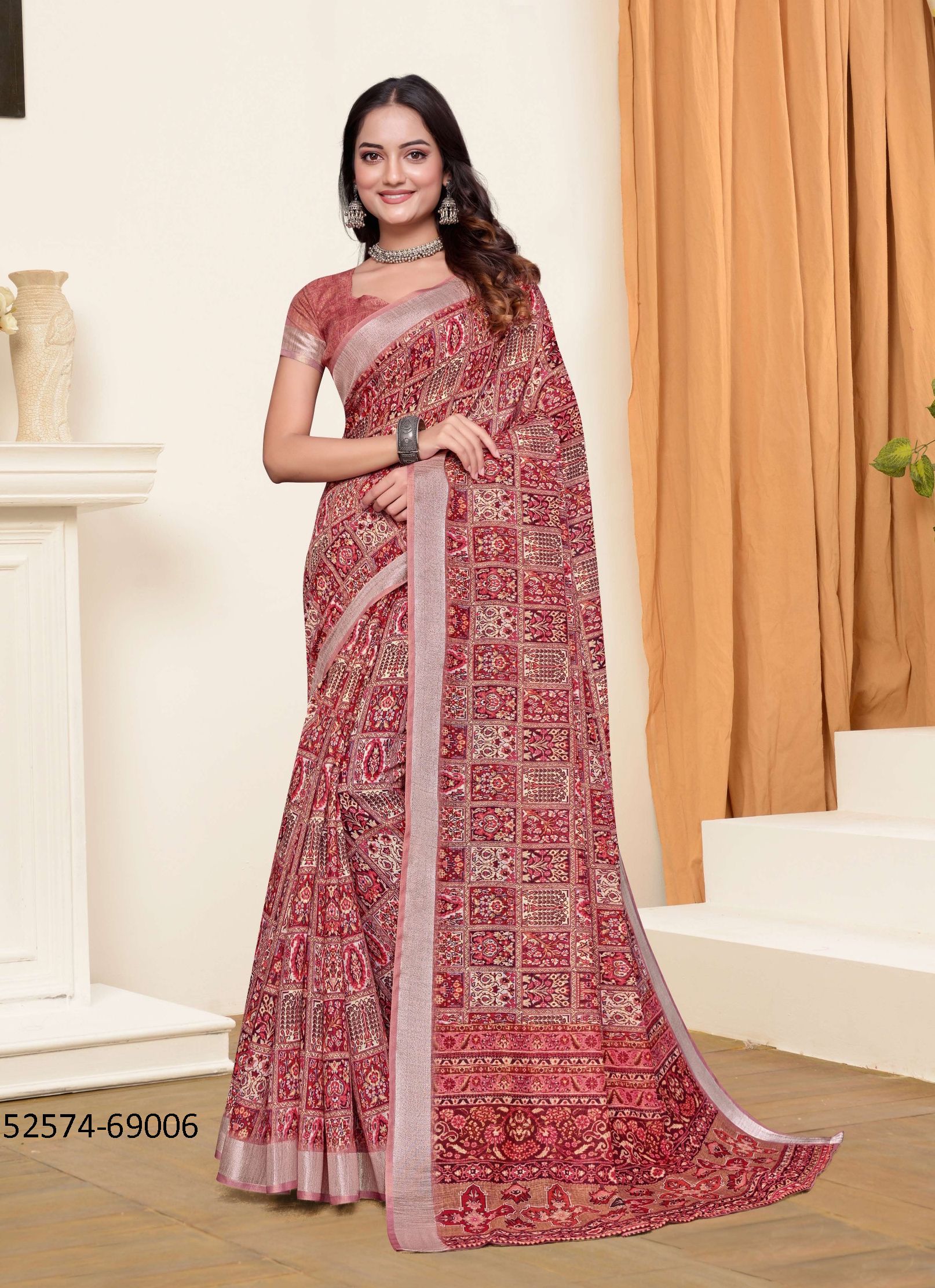 RACHANA 1 - CATALOG # 52574 (SET OF 12 SAREES) RACHANA 1 - CATALOG # 52574 (SET OF 12 SAREES)